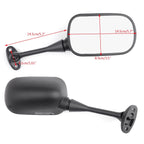 Side Rear View Mirrors for Honda CBR600RR (2003–2014), CBR1000RR (2004–2007) Black