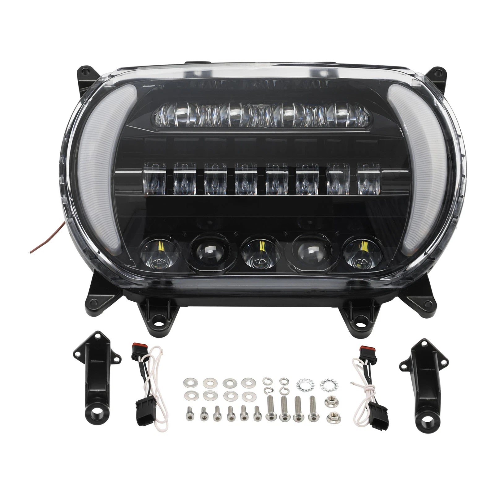 Front LED Headlight Assembly Turn Signal Light for Harley Road Glide (2015–2023)