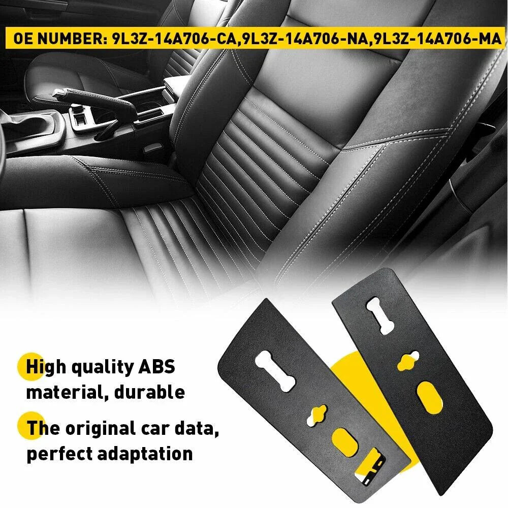Front Left & Right Seat Switch Bezels for Ford F-150 (2009-2014)