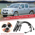 6X Spark Plug Wire Ignition Coil Cable No. 224500W025 for Nissan Frontier (2005–2023)