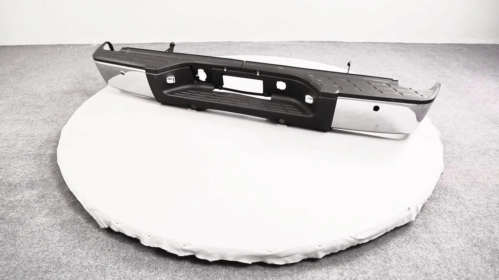 Chrome Steel Bumper for Chevy Silverado & GMC Sierra 1500 (2007–2013)