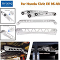 Rear Lower Control Arms for Honda Civic EK (1996–2000) Silver