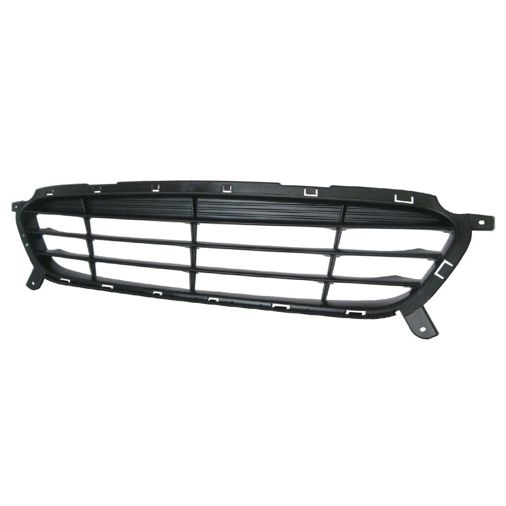 Front Bumper Cover Grille Replacement Black Textured for Chevrolet (2009–2013)