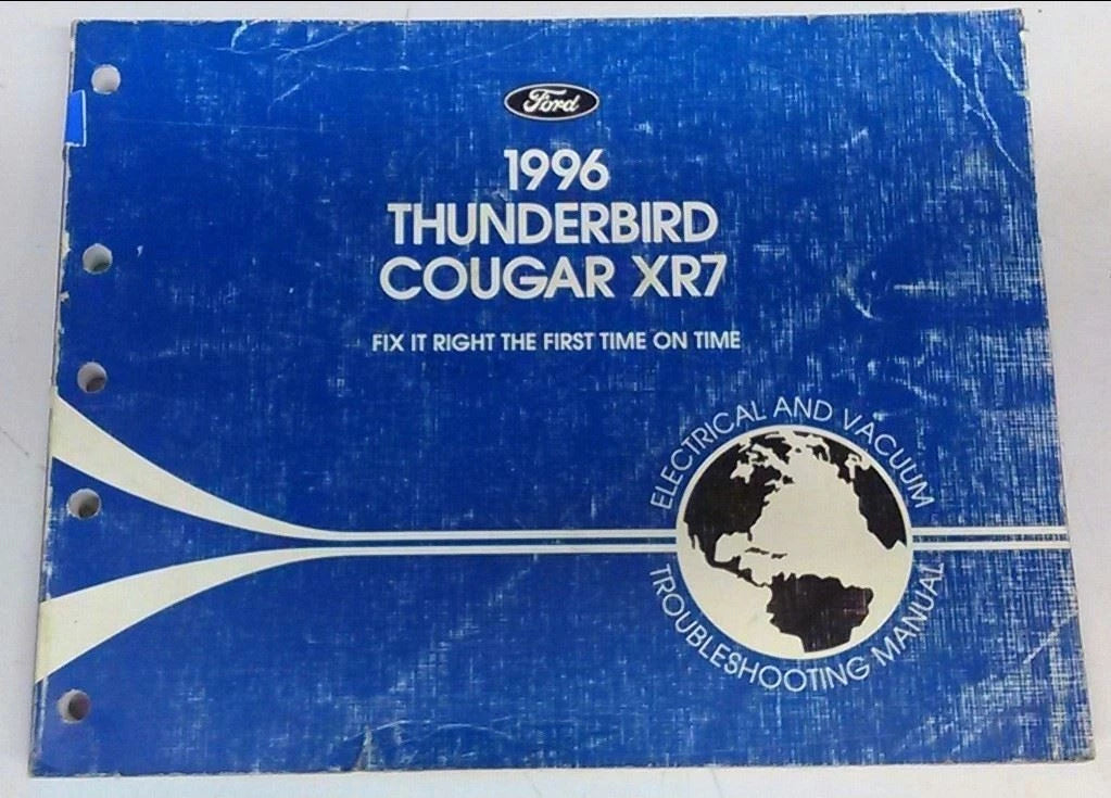 Electrical & Vacuum Manual for Thunderbird Cougar (1996) FCS-12116-96