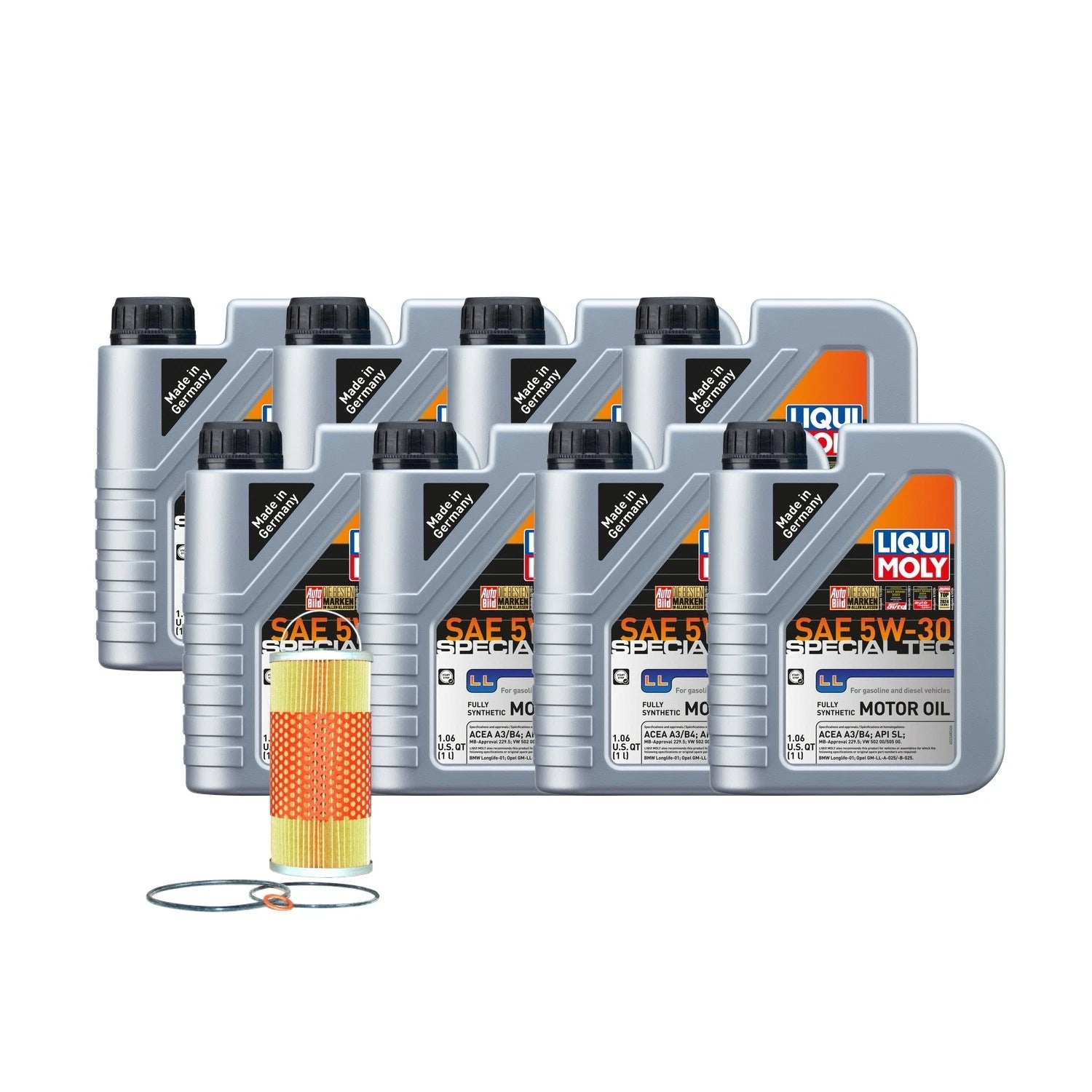 Liqui Moly Special Tec LL 5W-30 Oil Change Kit for Mercedes M119 (1990–1996)