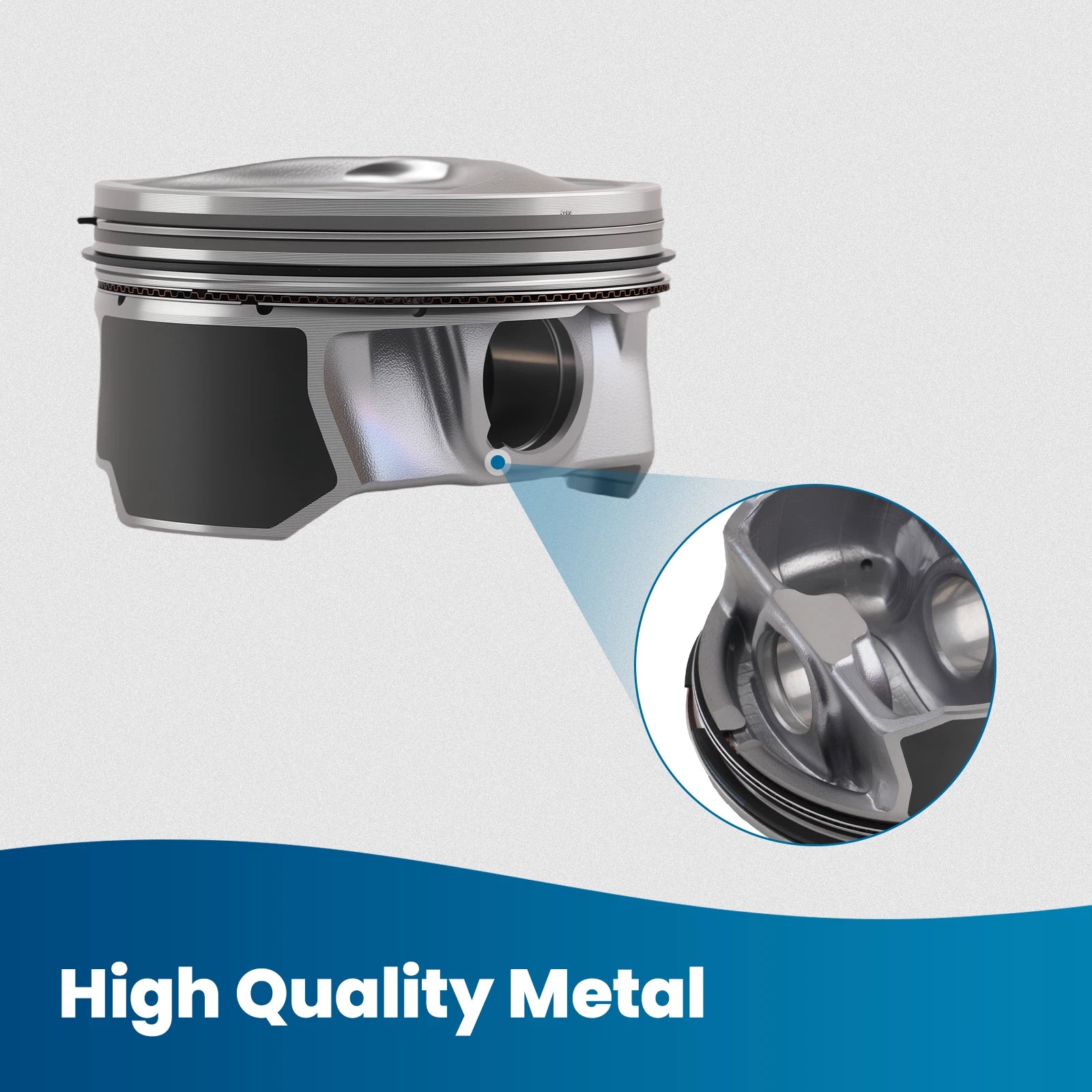 Oversize Piston & Rings Kit for Hyundai Kia Sorento Optima (G4KJ)