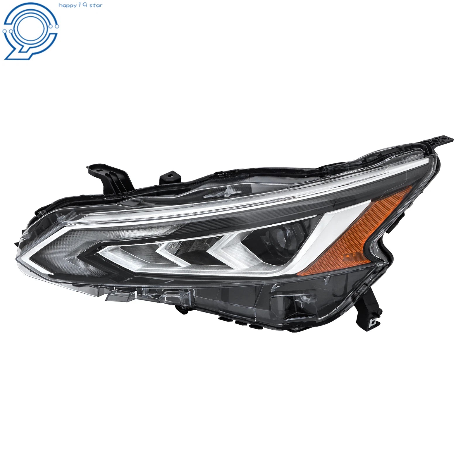 LED Chrome Headlight for Nissan Altima (2019–2020) Driver Left Side