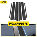 Set of 4 Carbon Fiber Pillar Posts for Infiniti G35 G37 (2002–2013)