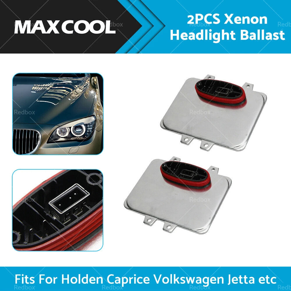 2X Xenon HID Headlight Ballast for Holden Caprice Statesman WM (2006–2017) 5DV00900000