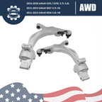 2X Lower Control Arms for Infiniti Q70 Q70L M37 M56 (2014–2020)