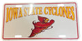 Iowa State Cyclones Metal License Plate for Car Truck