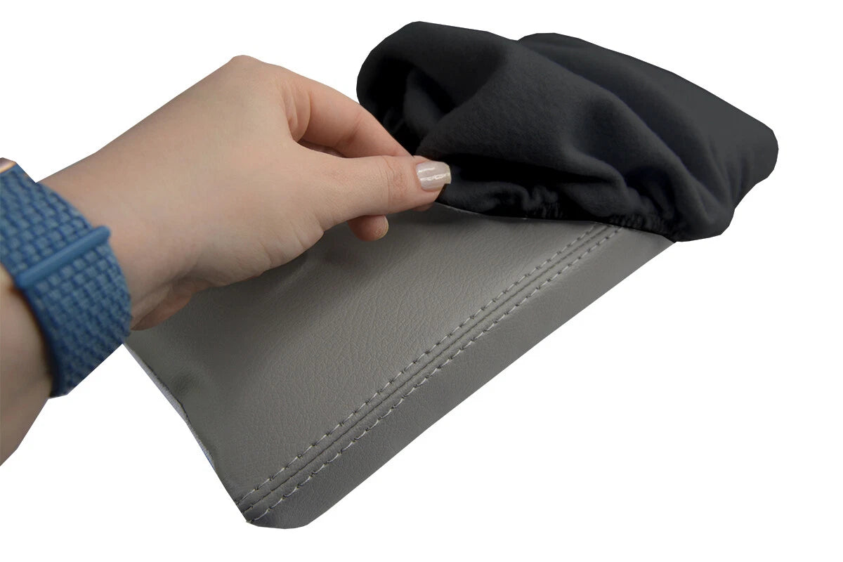Armrest Cover Protector for Toyota Prius (2010–2015) Black Fleece