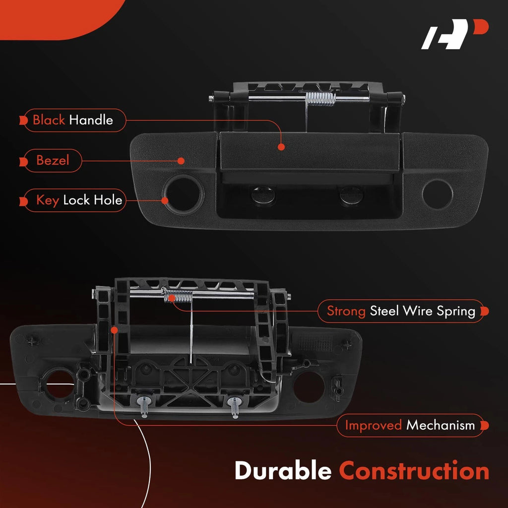 Tailgate Handle with Keyhole & Camera Hole for Dodge Ram 1500 (2009-2010)