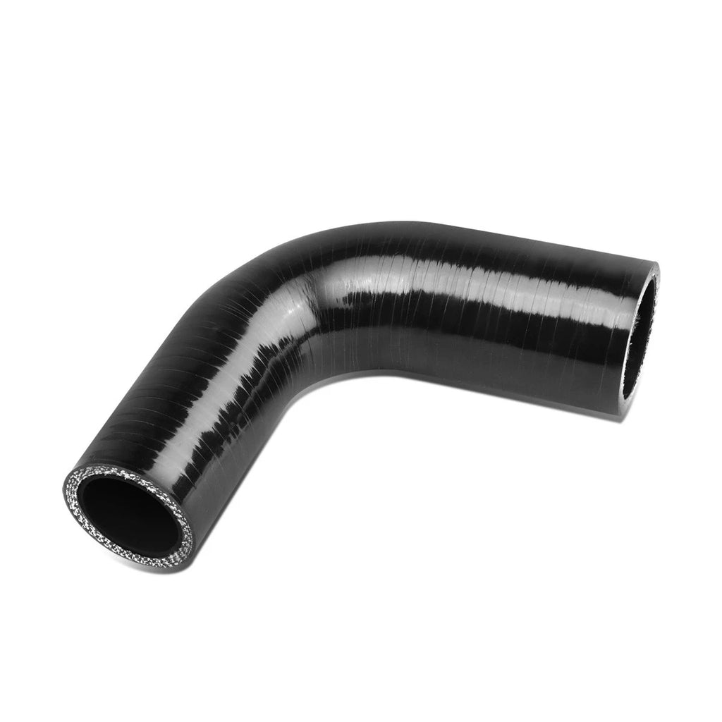 90 Degree Transition Reducer Intercooler Pipe Hose for Universal (1-1.25")