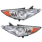 Set of 2 Headlight Assembly for Hyundai Sonata (2011–2014)