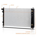 OE Style Aluminum Core Radiator for Chevy Equinox (2005) DPI-2764