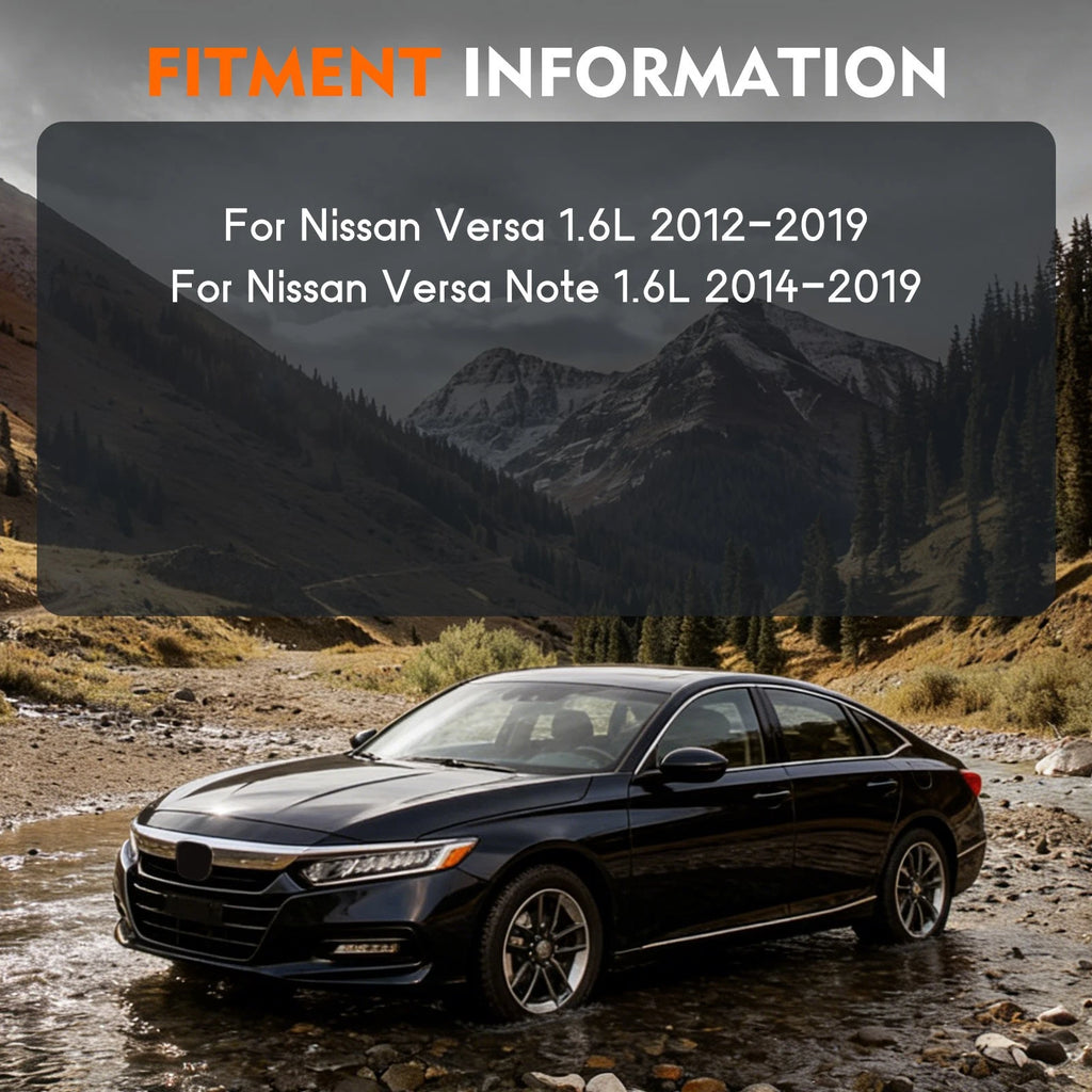 Suspension Kit (Front Spring Struts & Rear Shock Absorbers) for Nissan Versa Note (2014–2019)