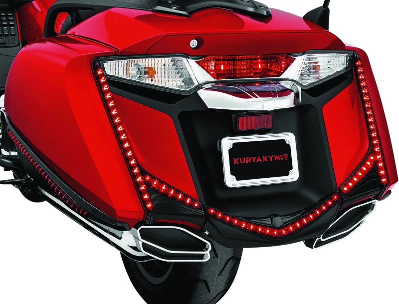 Kuryakyn LED Vertical Rear Light Strips for Honda Gold Wing F6B (2013–2016)