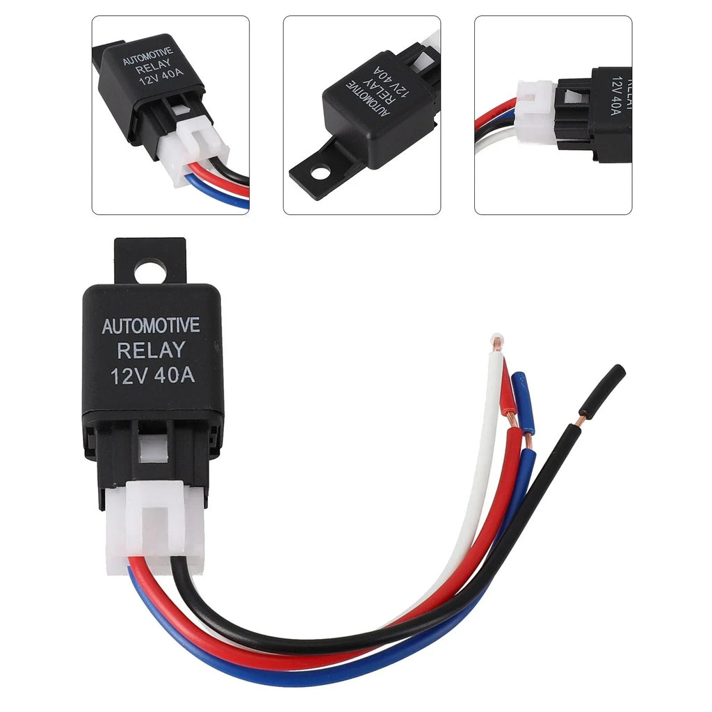 Relay 12V for Efficient Automotive Van Boat Bike HID Headlights