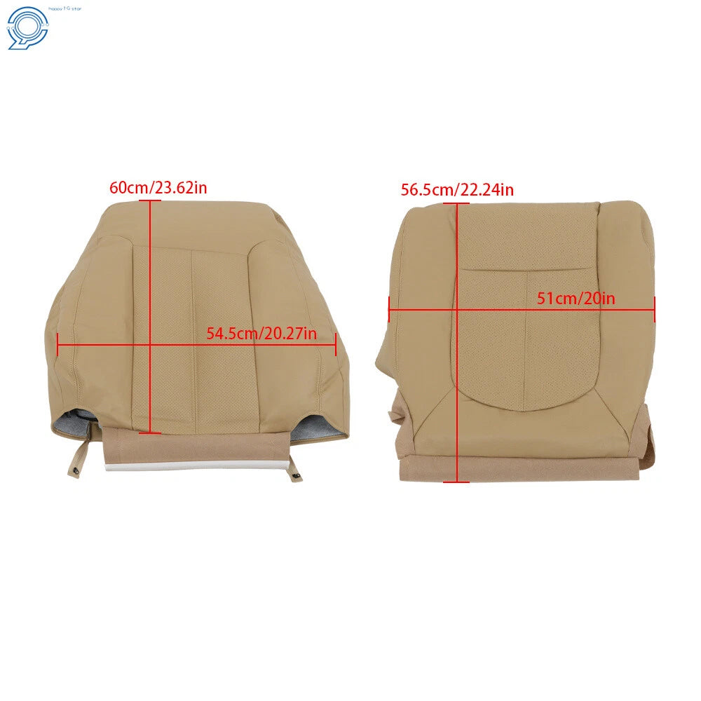 Set of 2 Seat Covers for Ford F250 F350 F550 Lariat (2011–2016)