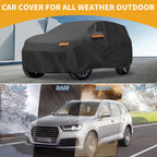 Waterproof Car Cover for Hyundai Santa Fe (190T-PU, Black)