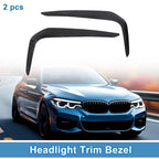 2X Headlight Trim Bezel for BMW 5 Series G30 (2018–2022)