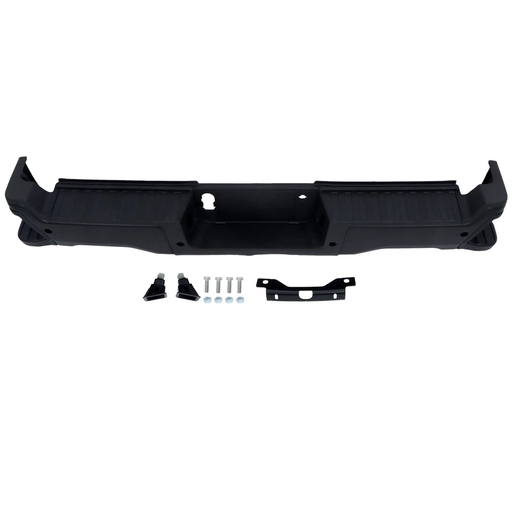 Rear Bumper Cover for Ford F250 F350 (2023–2024) Black with Sensor Holes
