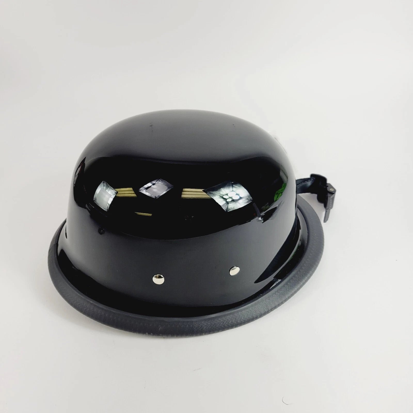 Biker Helmet Gloss Black XL for Daytona Helmets (Classic)
