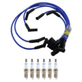 NGK Wire Set & Bosch 6 Platinum Spark Plugs for Sable Taurus (1996–1999)