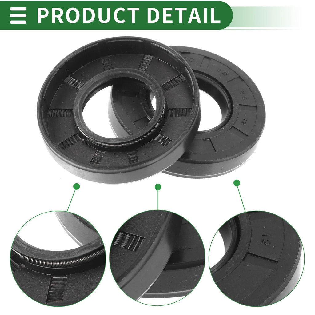 Set of 5 Oil Seal Rotary Shaft Seal NBR Rubber 32x65x12mm