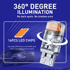 Set of 2 Amber LED Front Turn Signal Bulbs for Make Model (YYYY–YYYY)