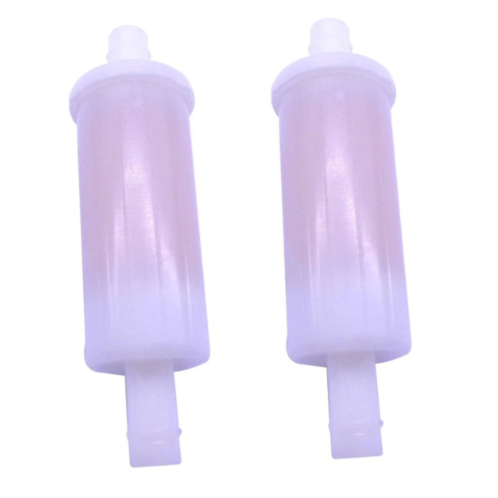 Set of 2 Inline Gas Fuel Filters for Johnson Evinrude OMC Outboard (398327, 18-7830)