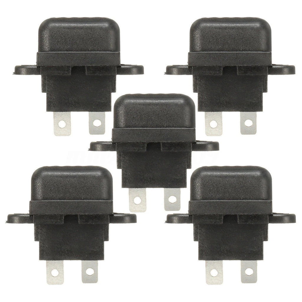 Set of 5 Car Fuse Holders with Cover Terminals for Boat Truck