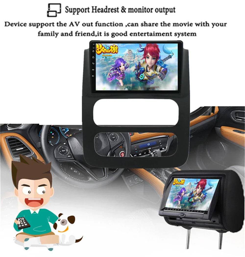 9'' Carplay Navigation for Dodge Ram 1500 2500 3500 (2002-2005)