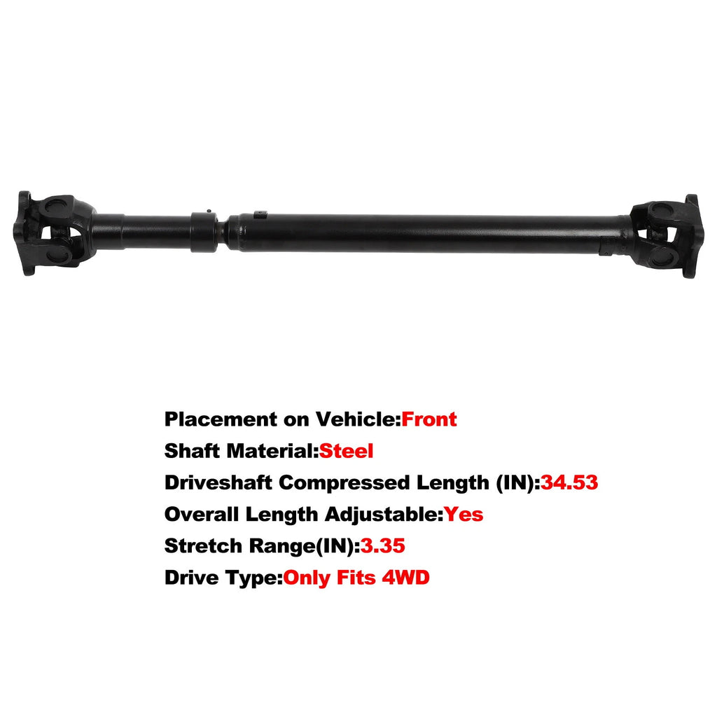 Front Drive Shaft for Ford Expedition F-150 F-250 4WD (1997–2003) 65-9545