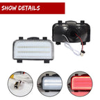 2X Clear White LED Rear Tailgate Reverse Lights for Corvette C4 (1991–1996)
