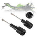 Crash Bobbin Protector Slider for Kawasaki Ninja 650 (2017–2023) - Aluminum Black