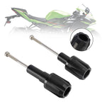 Crash Bobbin Protector Slider for Kawasaki Ninja 650 (2017–2023) - Aluminum Black