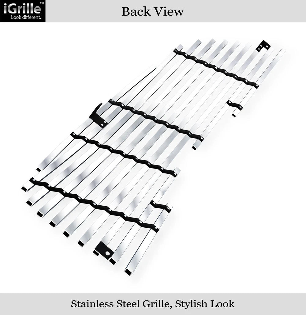 Silver Billet Grille Insert for Chrysler Crossfire (2004-2008)