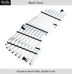 Silver Billet Grille Insert for Chrysler Crossfire (2004-2008)