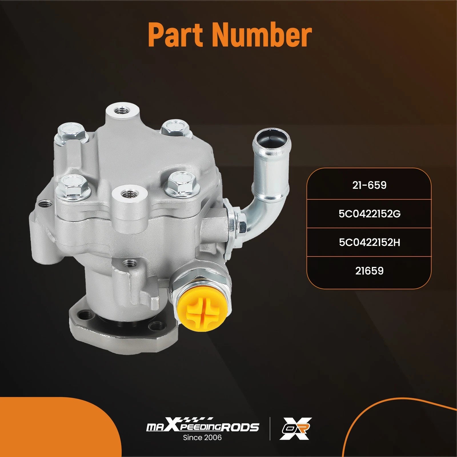 Power Steering Pump for VW Beetle Jetta Passat (2011-2015)