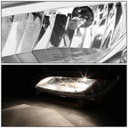 Pair LED DRL Strip Fog Light Lamps for Veloster (2012–2017)