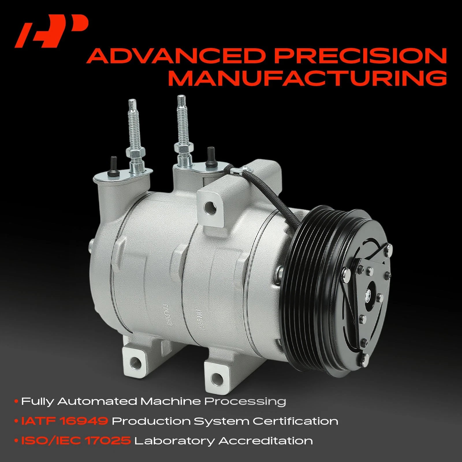 A/C Compressor with Clutch for Ford Mustang (2007-2019)