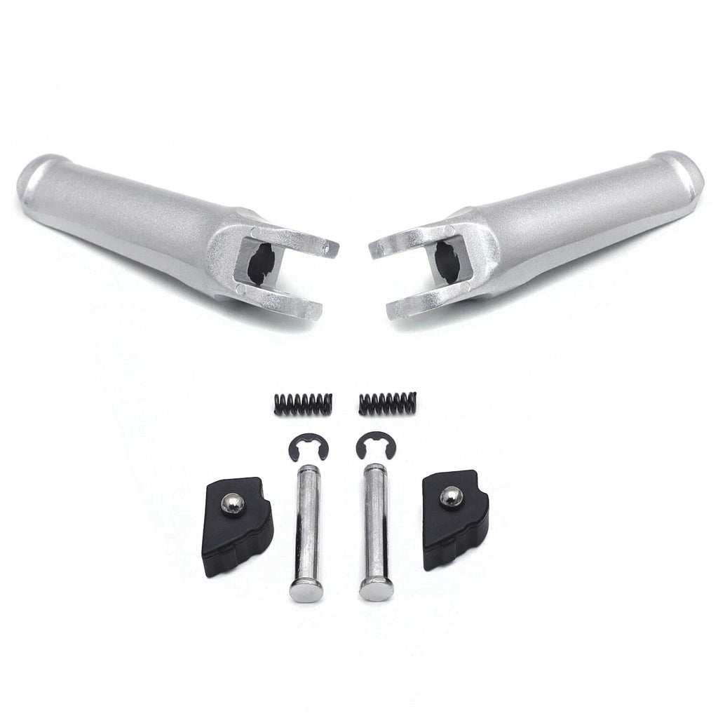 Silver Rear Passenger Footpeg Rest for Ducati Panigale V4/S (2018–2020)