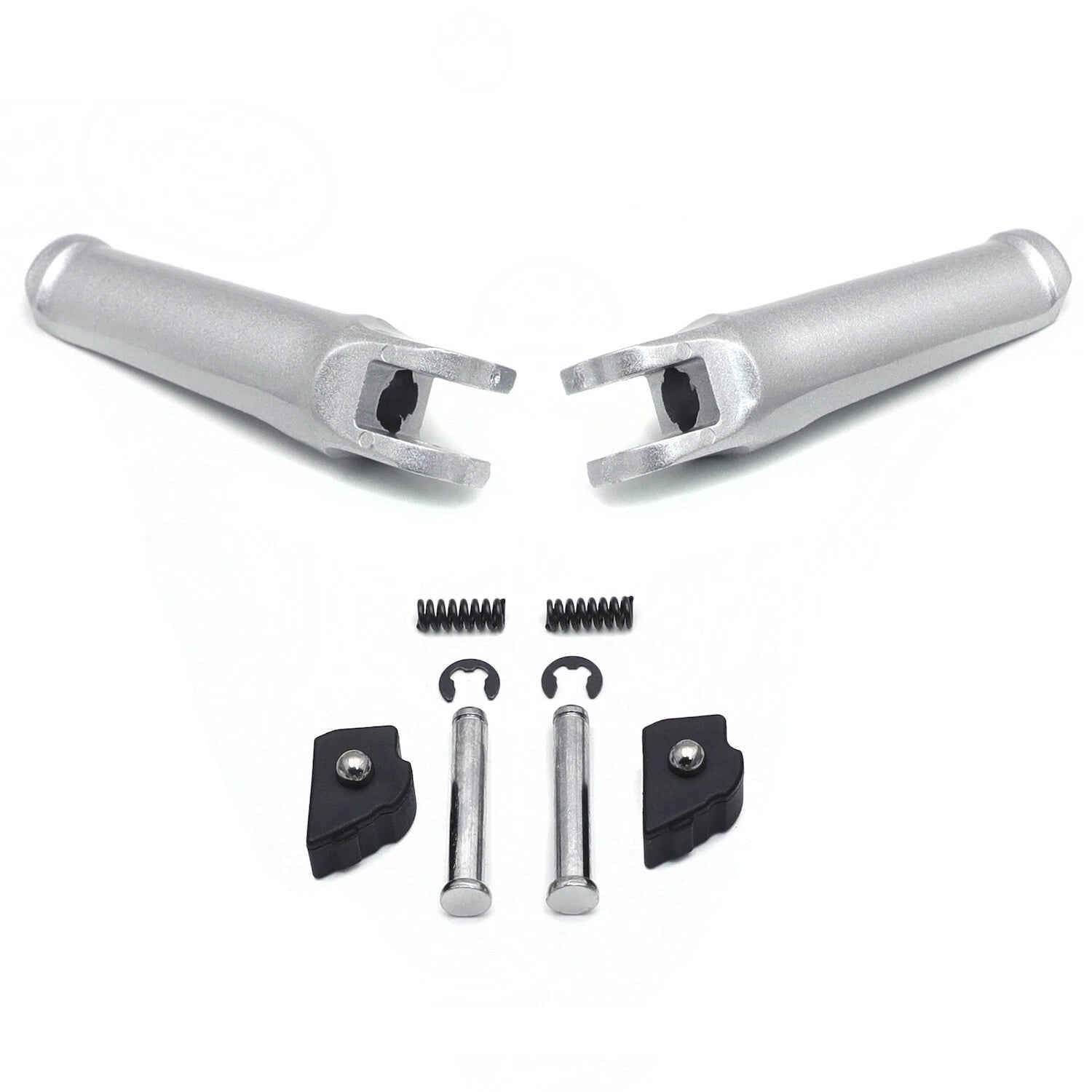 Silver Rear Passenger Footpeg Rest for Ducati Panigale V4/S (2018–2020)