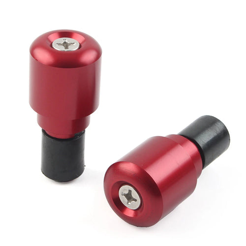 1 Pair CNC Handlebar Grips Bar End Slider Cap Red for Honda CBR1000RR (2008–2023)