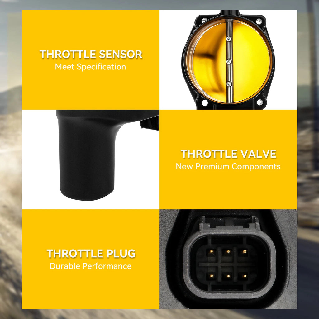 Throttle Body for Camaro, Chevrolet SS (2012–2015)