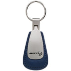 Blue Leather Teardrop Keychain - Officially Licensed for Dodge SRT Hellcat