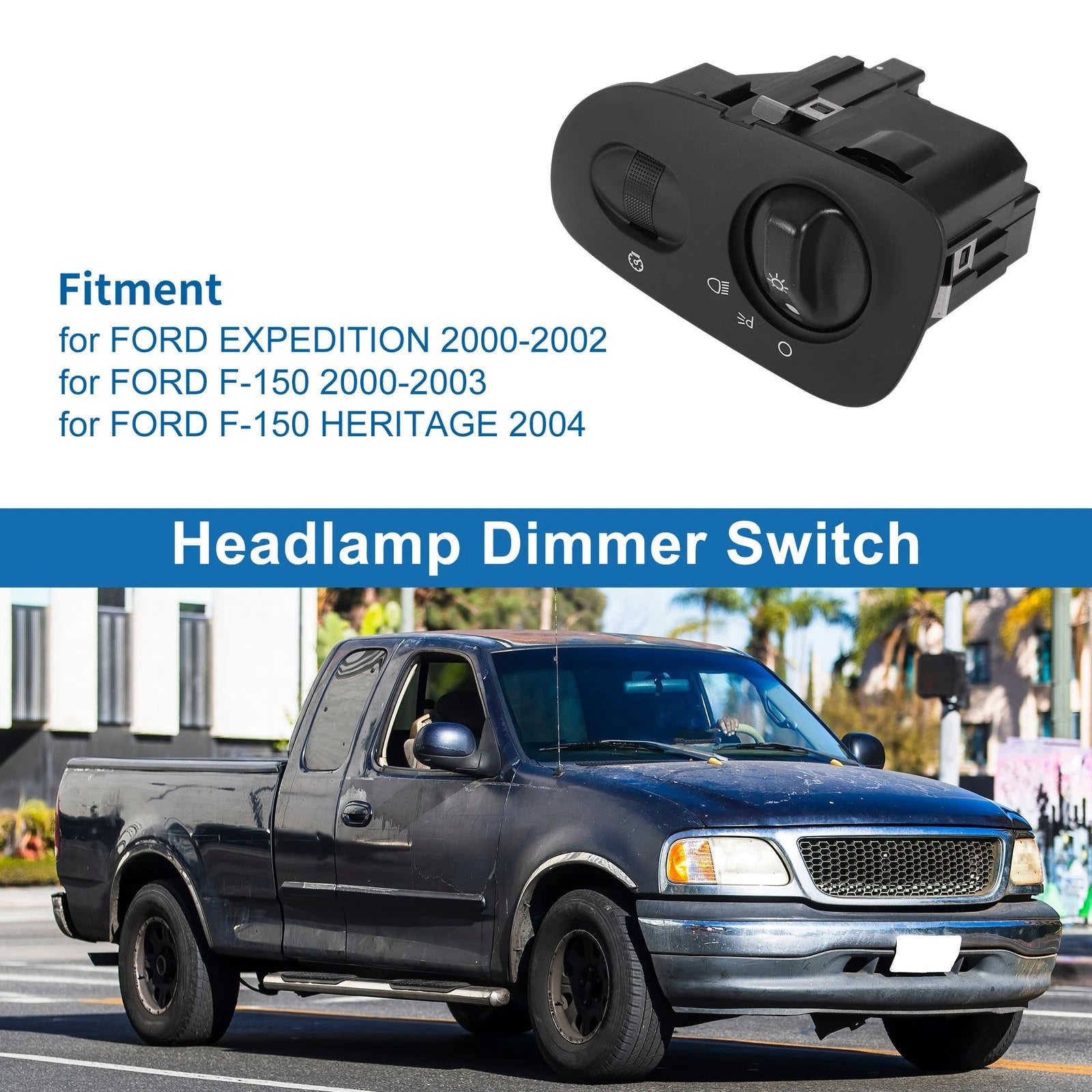Headlight Switch for Ford F-150 (2000–2003) No.YL3Z11654AAA