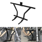 Matt Black Engine Guard Crash Bar for Harley Softail Fat Boy Low Rider (2018–2024)
